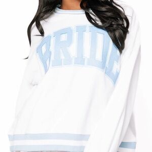 NWOT Queen Of Sparkles ‘Bride’ Sweatshirt